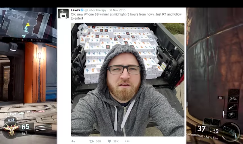 HonorTheCall’s “Lies, Deception & Unbox Therapy, (Part 1) Unbox Therapy Exposed ?, Lewis Unbox Therapy”